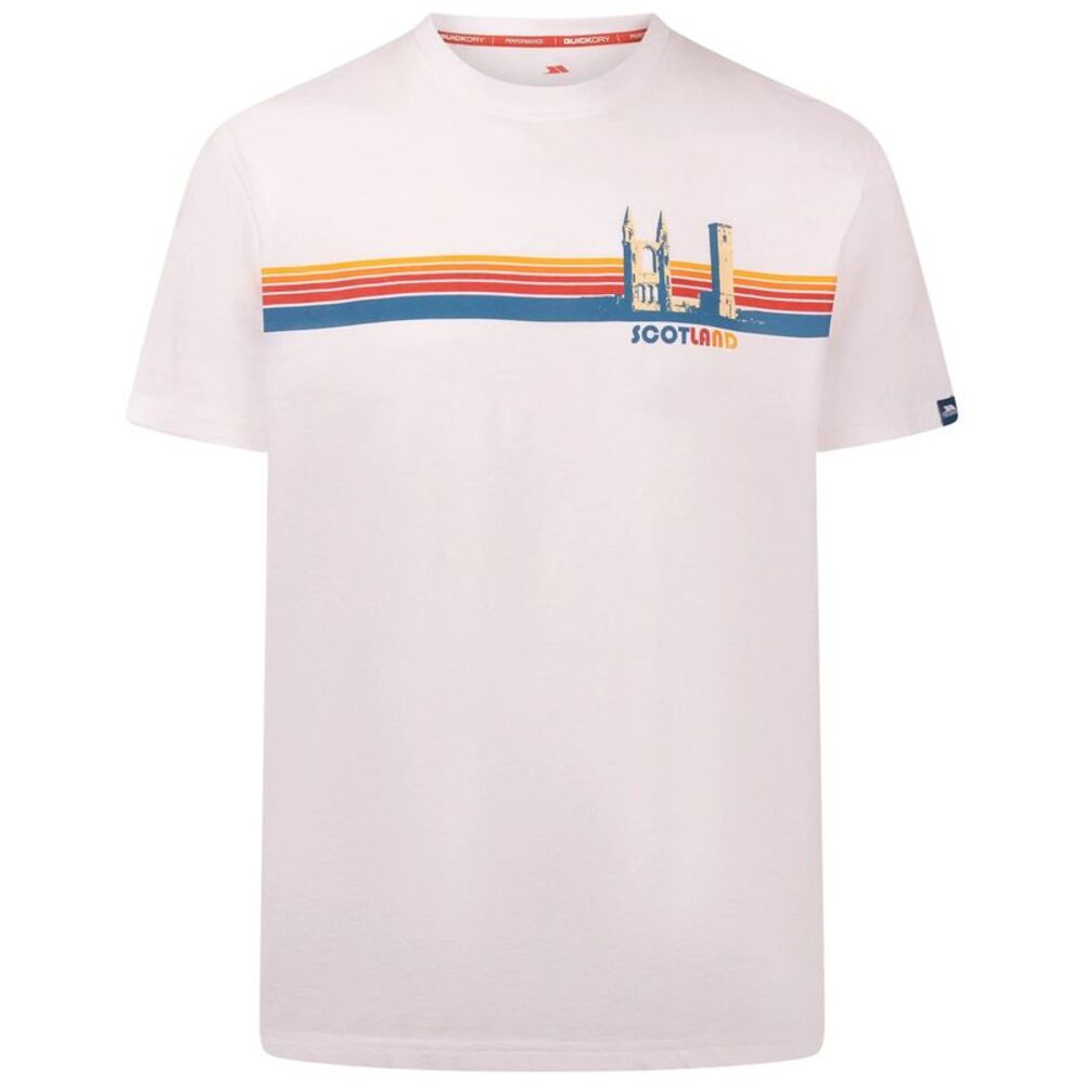 Trespass Mens Standrew T-Shirt / White